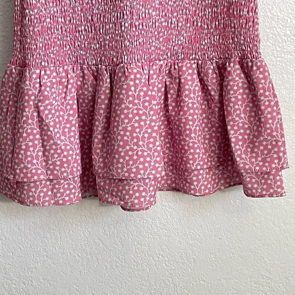 French Connection Woman Mock Neck Ruffle Dress Size: XS - Picture 6 of 8